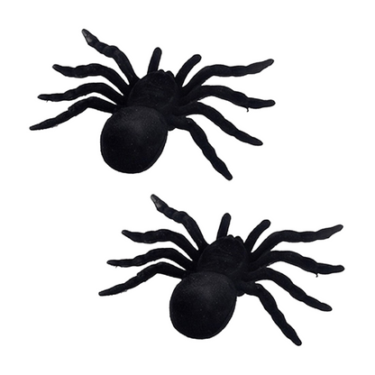 Pack 2 Arañas Negras Halloween - Louicid