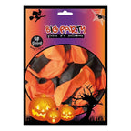 Pack 25 Globos Lisos Naranja & Negro N9 Decoración Halloween - Louicid