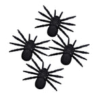 Pack 4 Arañas Negras Halloween Reverso - Louicid