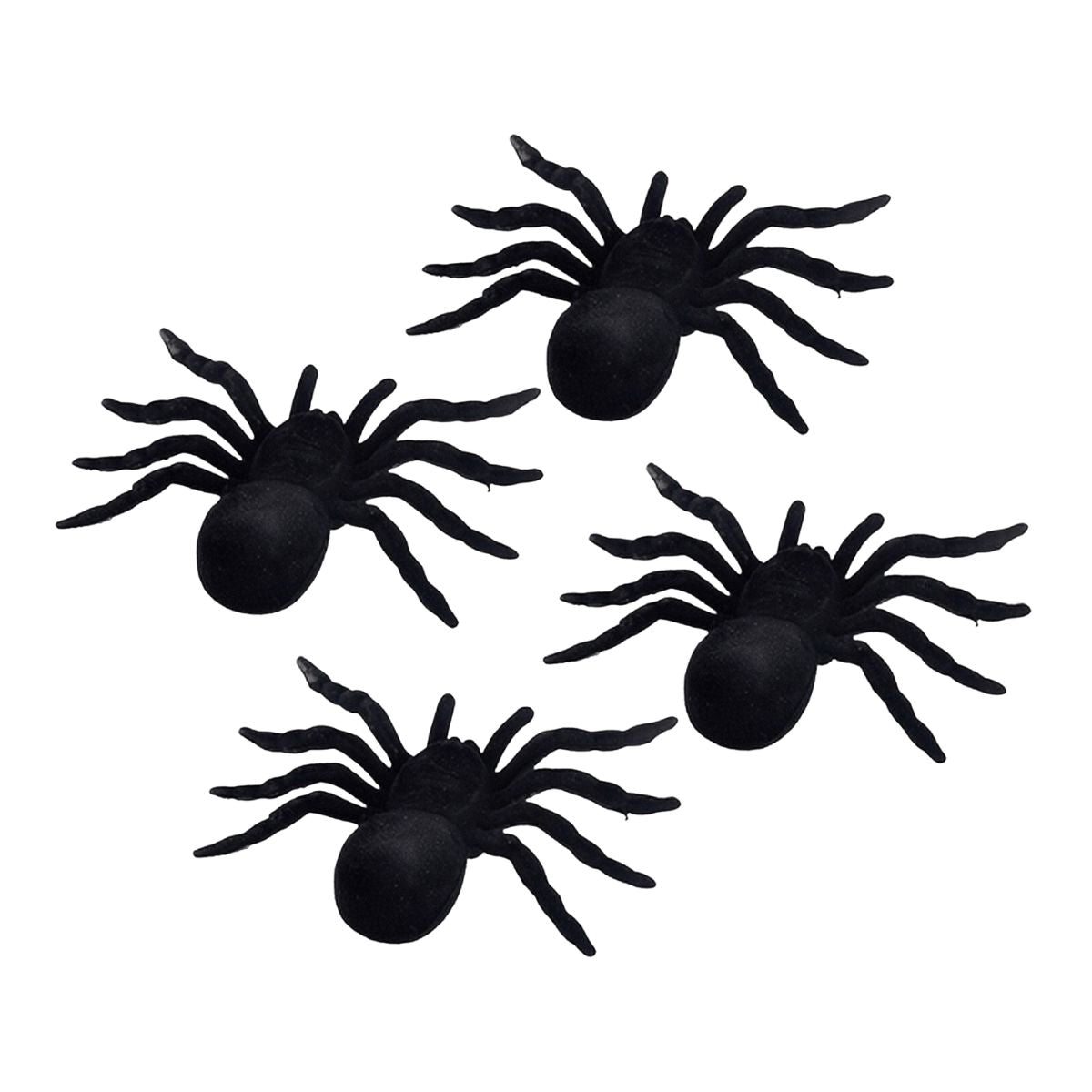 Pack 4 Arañas Negras Halloween - Louicid