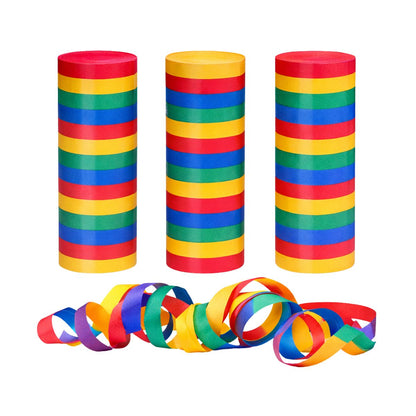 Pack 54 Serpentinas Multicolor Celebraciones - Louicid