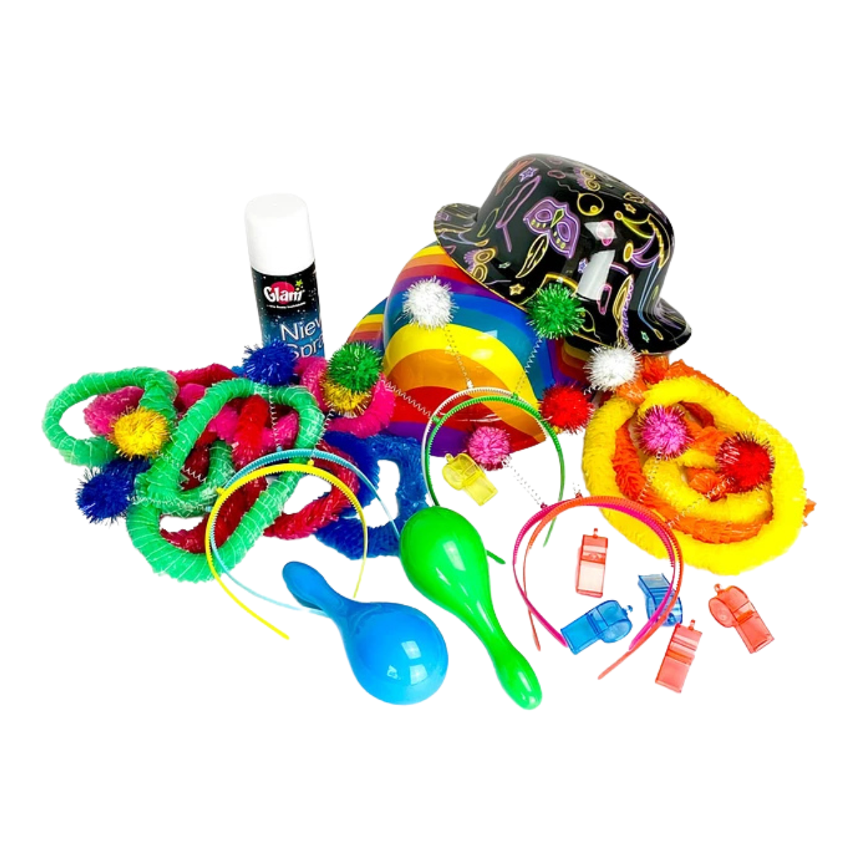 Pack Cotillón Para Año Nuevo 10 Personas - Louicid