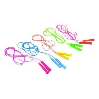 Pack 6 Cuerdas Plásticas Para Saltar De 220cm Multicolor - Louicid