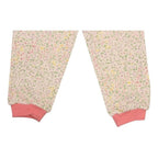 Pijama 2 Pcs De Franela Niña Pillin Rosado Print Flores - Louicid