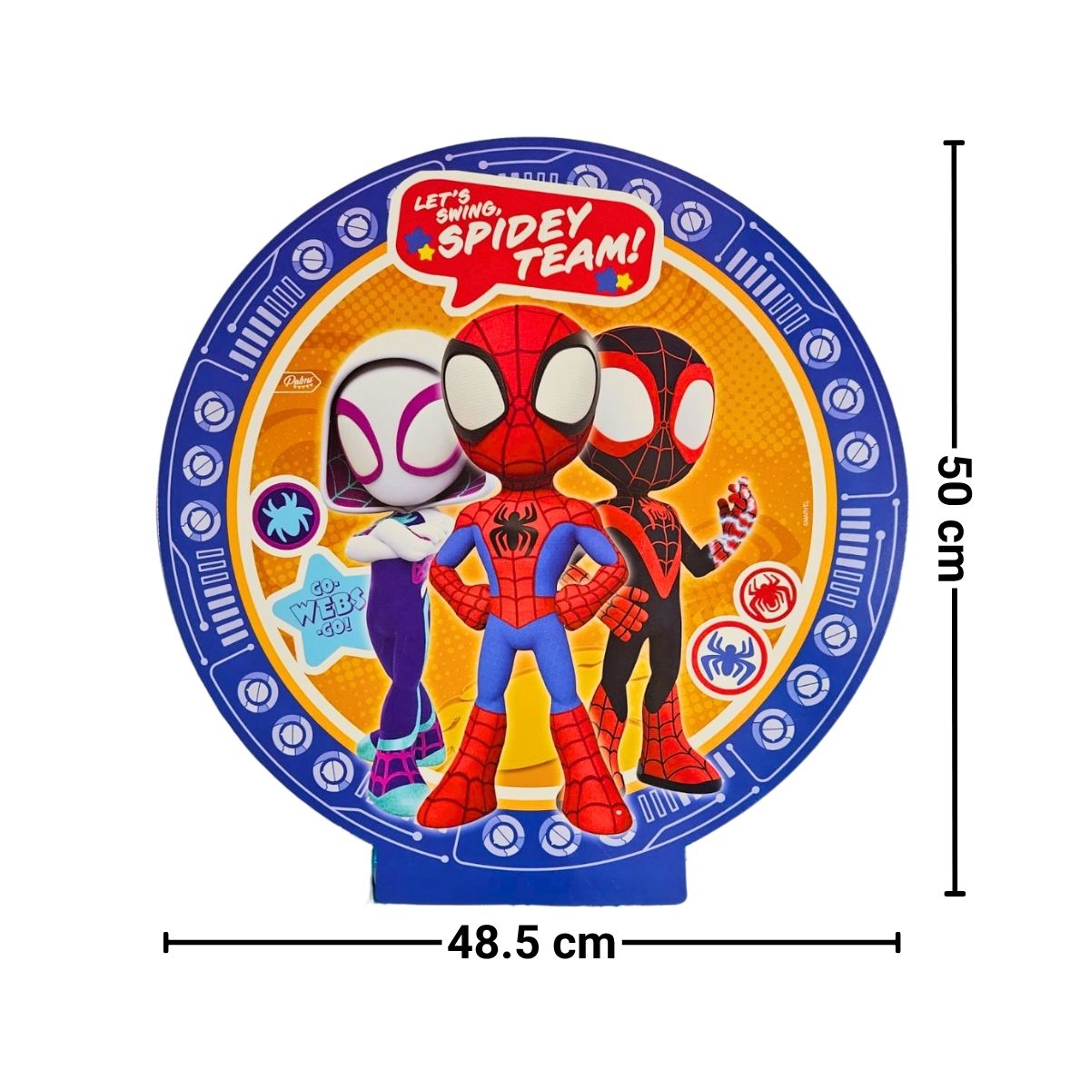 Piñata 3D Spidey Team 50cm Spiderman Medidas - Louicid