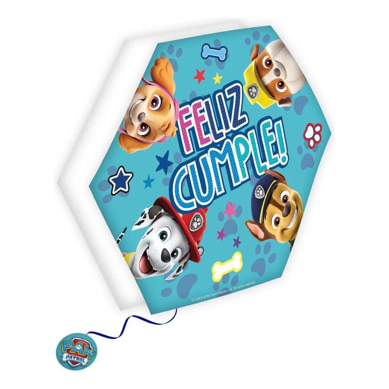 Piñata 3d Paw Patrol Decoración Para Cumpleaños Infantil - Louicid