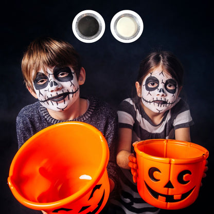 Pinta Caras Maquillaje Fiesta Halloween Niños Calavera - Louicid