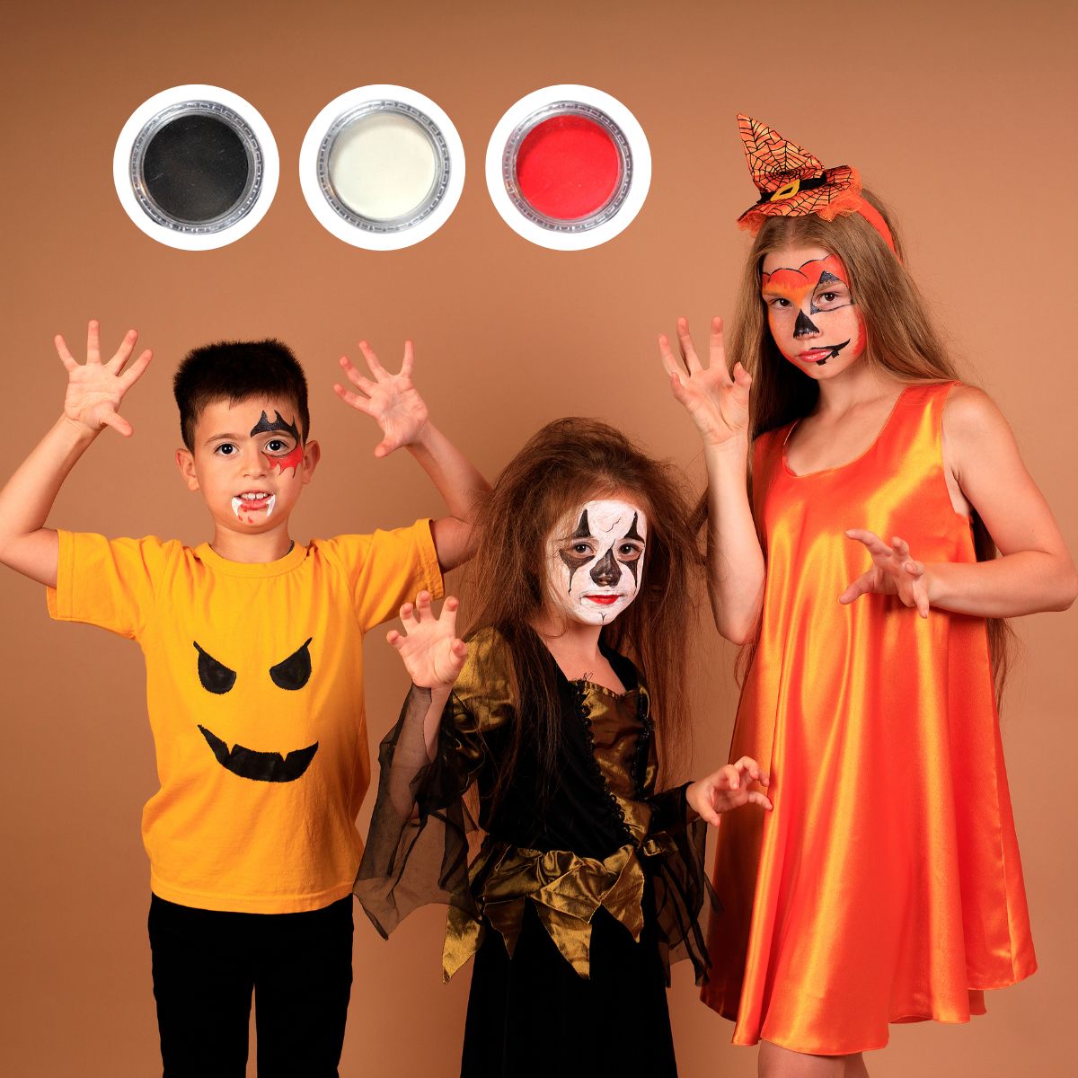 Pinta Caras Maquillaje Fiesta Halloween - Louicid