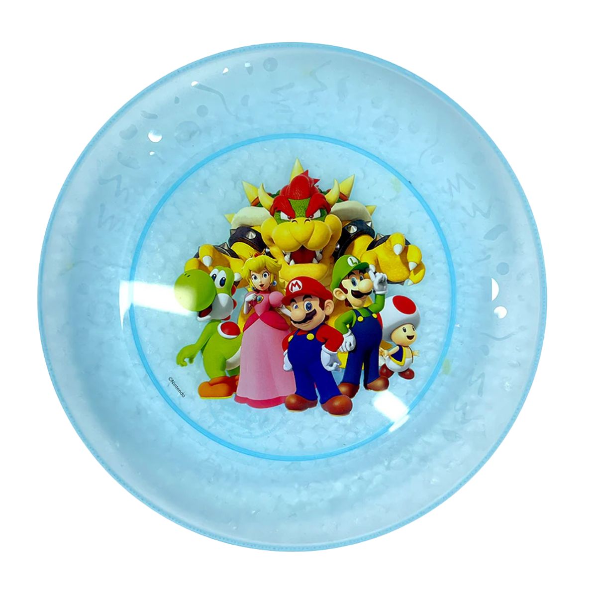 Plato Plástico Reutilizables Mario Bros - Louicid