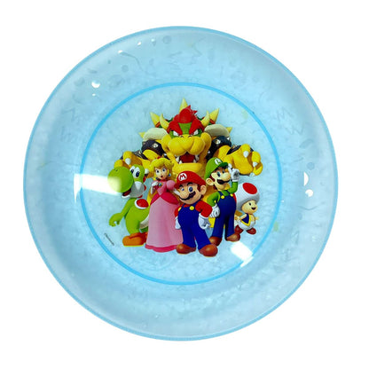 Plato Plástico Reutilizables Mario Bros - Louicid