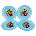Platos Plásticos Reutilizables Mario Bros 4pzas - Louicid