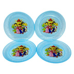 Platos Plásticos Reutilizables Mario Bros 4pzas - Louicid