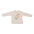 Polera De Bebé Niño Manga Larga Gris - Louicid
