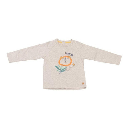 Polera De Bebé Niño Manga Larga Gris - Louicid