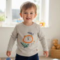 Polera Bebé Niño Manga Larga Gris - Louicid