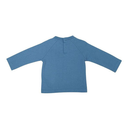 Polera Manga Larga Para Bebé Niño Azul - Louicid