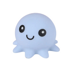 Pulpos Squishy Antiestrés Para Niños Y Adultos Celeste - Louicid