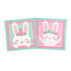 Servilleta Conejita Feliz Para Pascua 20 Piezas Doble Diseño- Louicid