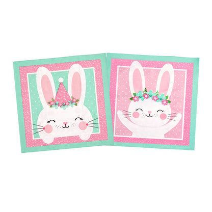 Servilleta Conejita Feliz Para Pascua 20 Piezas Doble Diseño- Louicid