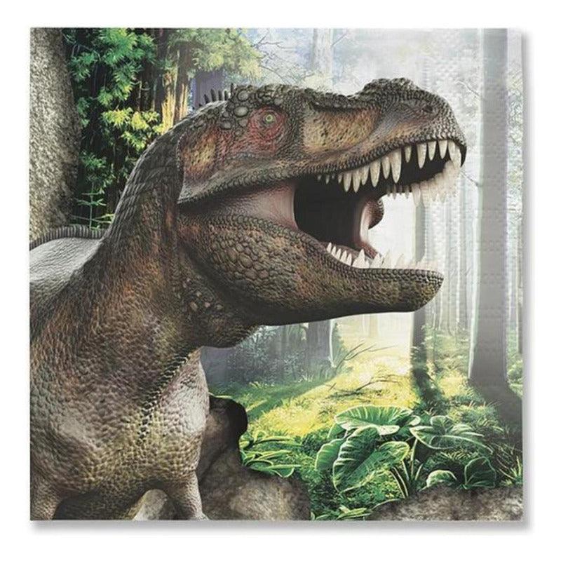 Pack Cumpleaños Dinosaurio Rex Para 6 Niños Decoración Infantil - Louicid