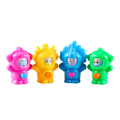 Set 12 Muñecos Cambia Caras Sorpresa Cumpleaños - Louicid