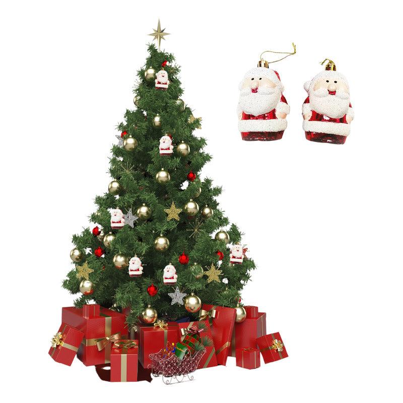 Set 2 Viejos Pascueros Adorno Navideño Para Arbolito - Louicid