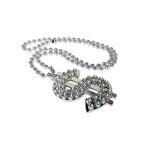 Set 3 Collares Signo Dólar Para Fiesta Plateado - Louicid