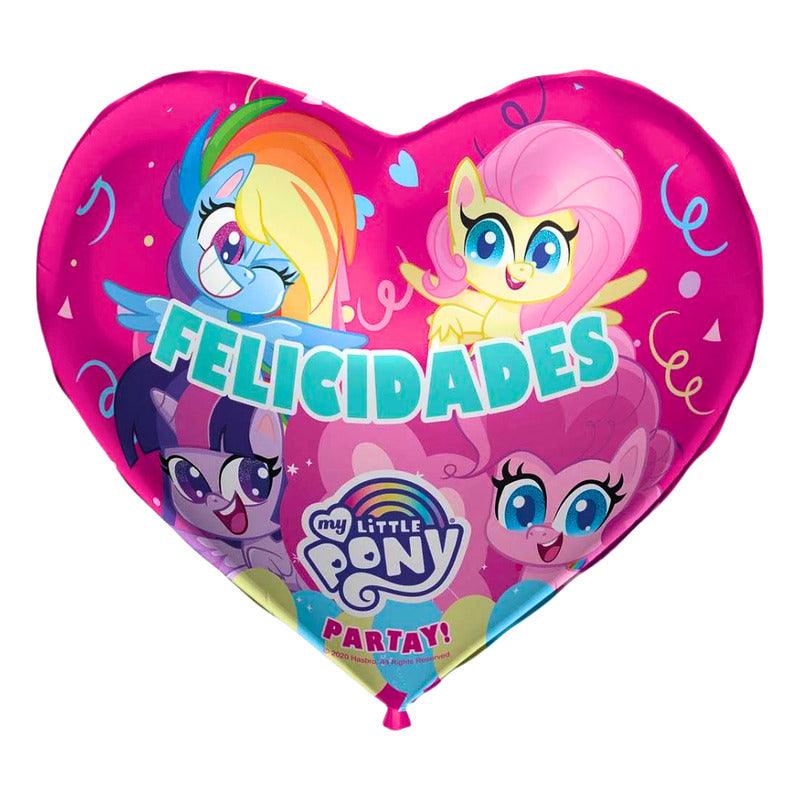 Set 3 Globos Foil My Little Pony Para Cumpleaños Louicid - Louicid