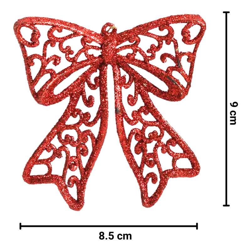 Set 3 Lazos Tricolor Adorno Navideño Para Arbolito - Louicid