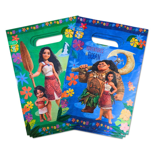 Set 6 Bolsas Moana Para Dulces Sorpresa - Louicid