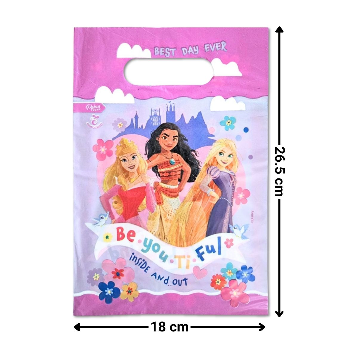 Bolsas Princesas Disney Para Dulces Sorpresa Lila Medidas - Louicid