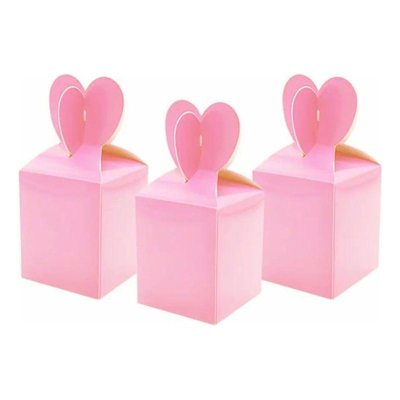 Cajitas Corazón 6pcs De Color Pastel Para Regalos Belina - Louicid