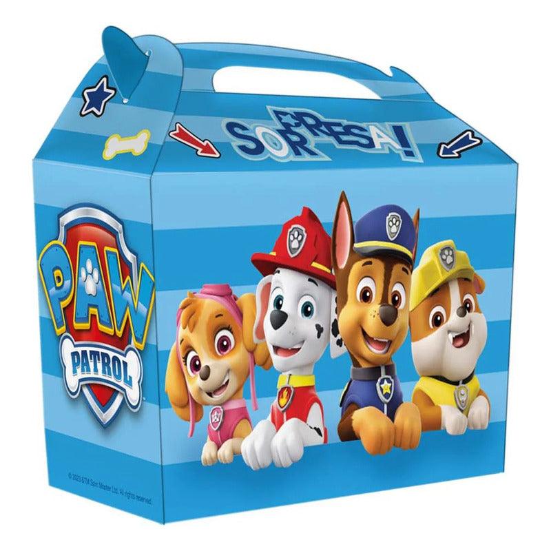 Set 6 Cajas Sorpresa Paw Patrol Para Cumpleaños - Louicid