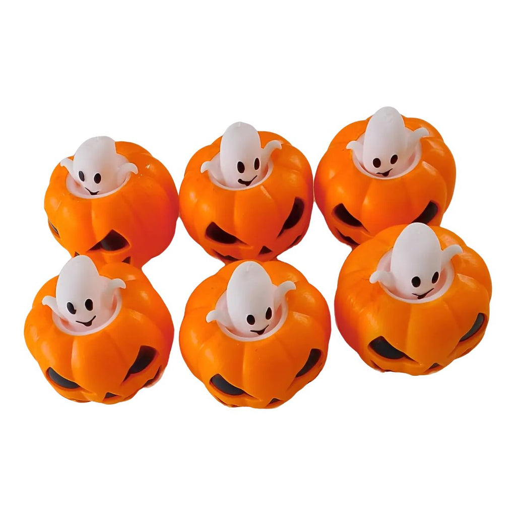 Set 6 Calabaza Fantasma Squishy Halloween - Louicid