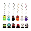 Set 6 Colgantes Halloween Con Esfera 3D - Louicid