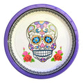 Set 6 Platos Cartón Catrina 18cm Para Halloween - Louicid