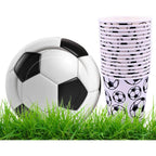 Plato De Cartón Pelota Futbol 6uds Para Cumpleaños - Louicid