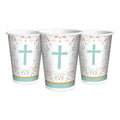 Pack 6 Uds Vaso Religioso Cruz Cotillón Glam - Louicid