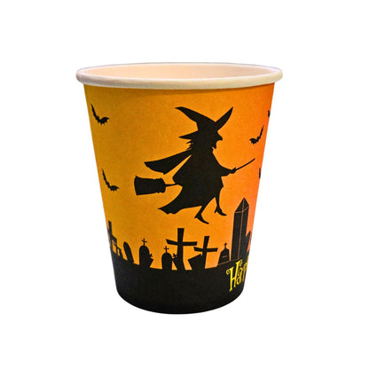 Set 6 Vasos Happy Halloween Bruja - Louicid