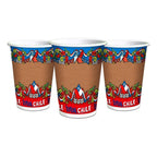 Pack 6 Vasos Viva Chile Fiestas Patrias Glam - Louicid