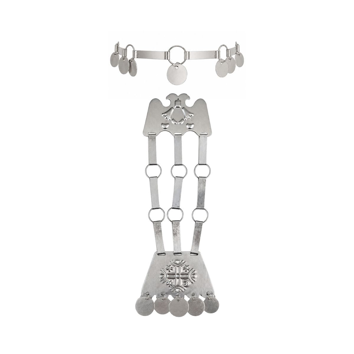 Set Accesorio Mapuche Trapelacucha Y Trarilonco - Louicid
