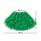 Set Disfraz Hada Verde Falda Medidas - Louicid