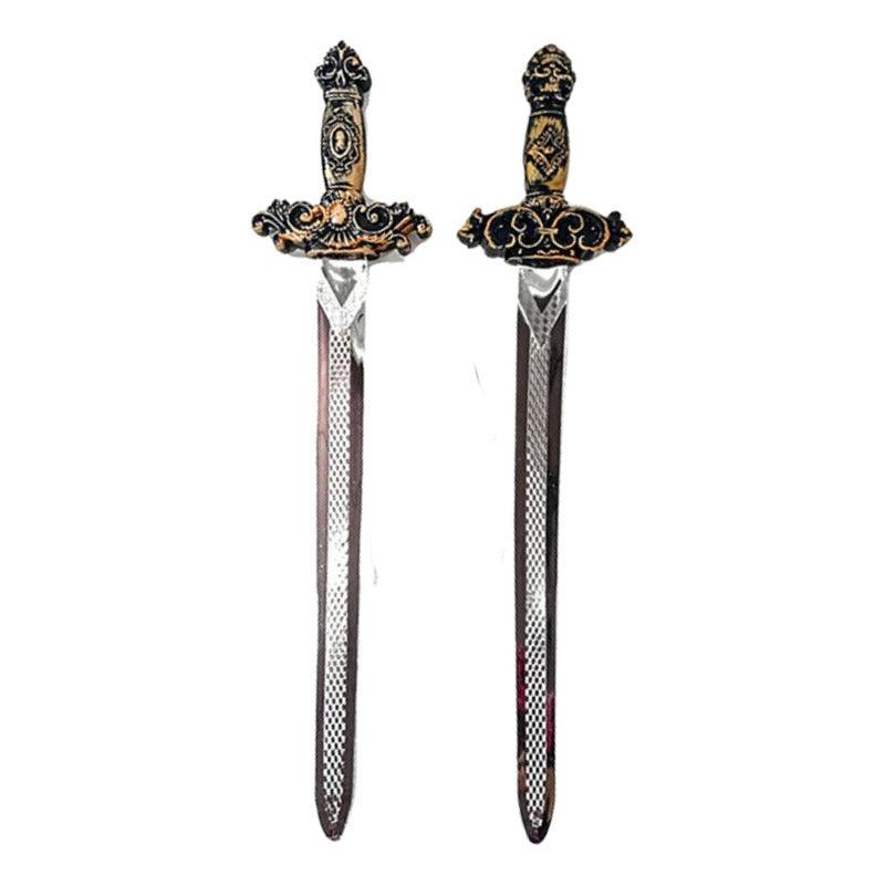 Set Espada Y Escudo Caballero Romano 49cm Disfraz Para Niños - Louicid