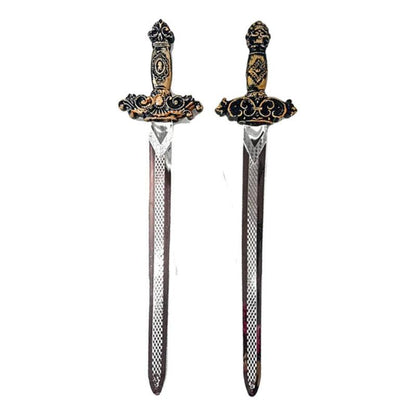 Set Espada Y Escudo Caballero Romano 49cm Disfraz Para Niños - Louicid