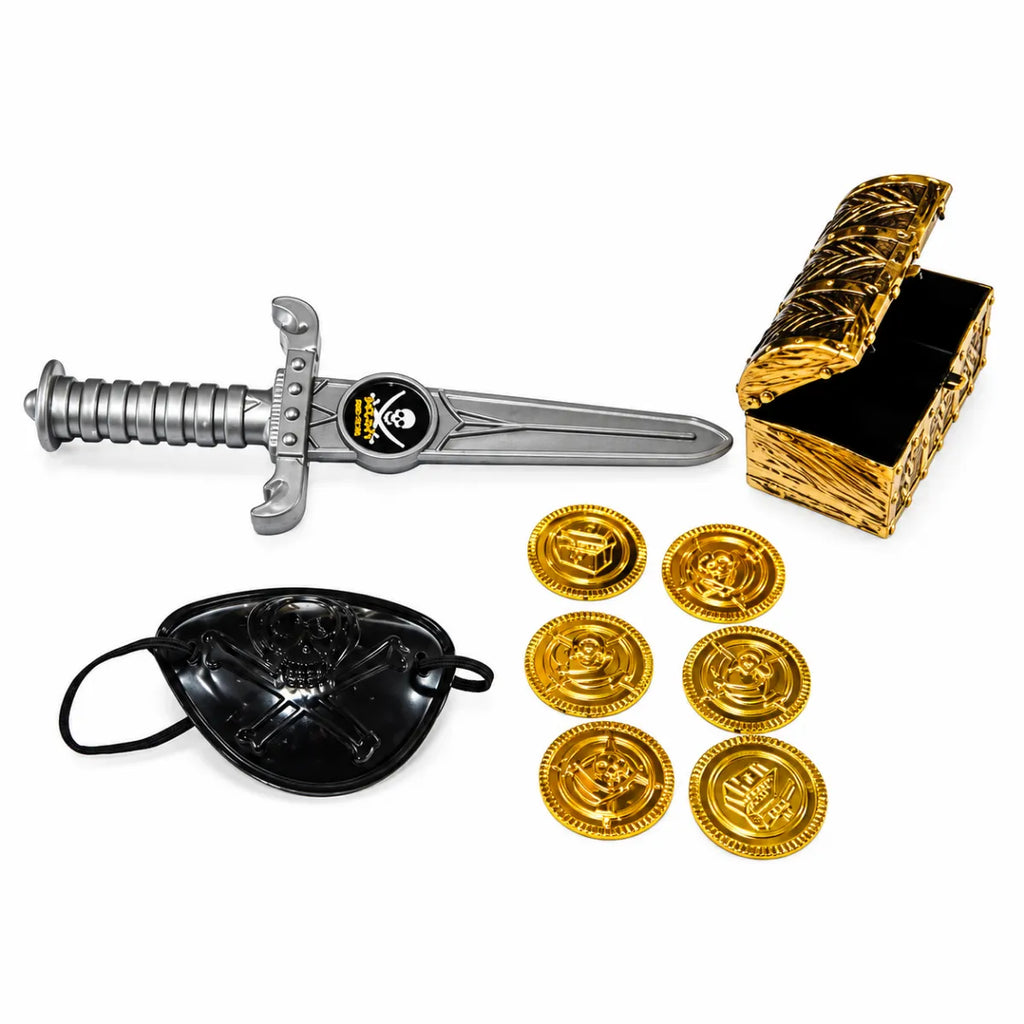 Set Pirata Con Cuchillo Y Tesoro - Louicid