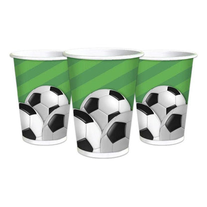 Vasos De Cumpleaños 6uds Pelota Futbol - Louicid