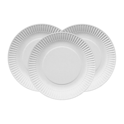 Set 10 Platos Cartón Desechable 18cm Para Cumpleaños - Louicid