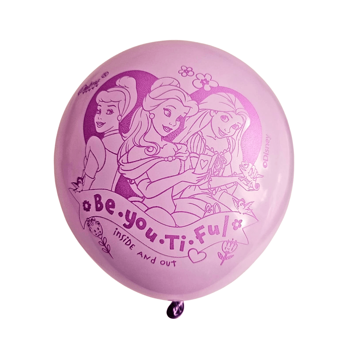 Set 12 Globos Látex Princesas Disney Para Cumpleaños - Louicid