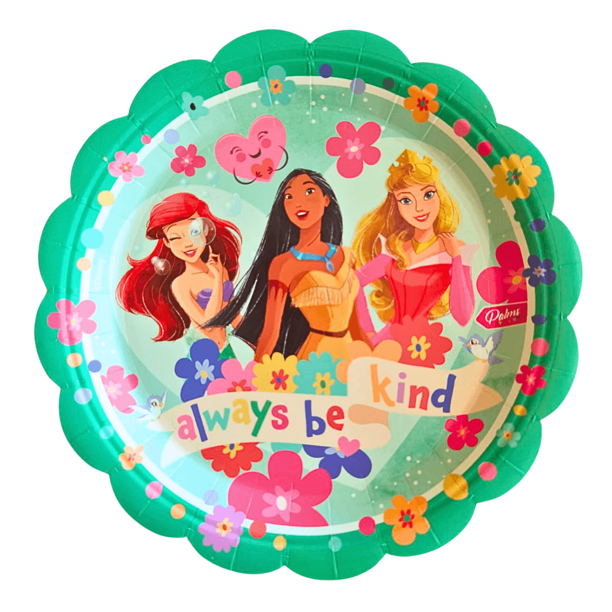 Set 6 Platos Cartón Princesas Disney Para Cumpleaños - Louicid