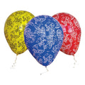 Set de 12 Globos de Látex Sonic el Erizo Decoración para Cumpleaños - Louicid